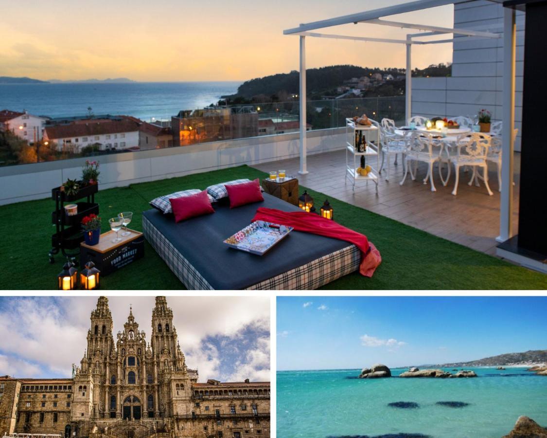 Luxury Singular Villa Canelas Sanxenxo Exterior foto